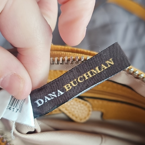 Dana Buchman Textured Bag with Silver Accents - Picture 3 of 5